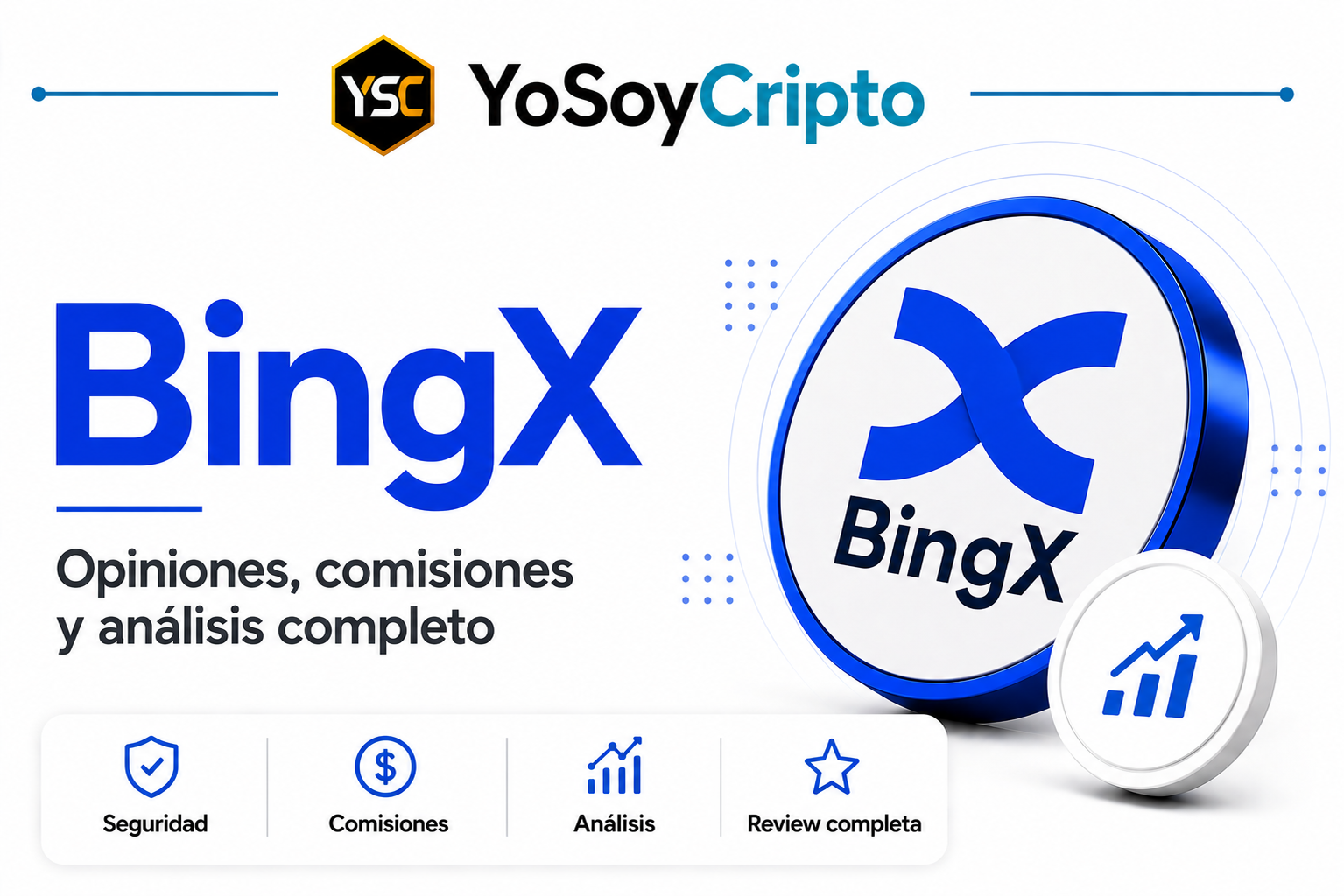 BingX opiniones, comisiones, seguridad y análisis completo en YoSoyCripto