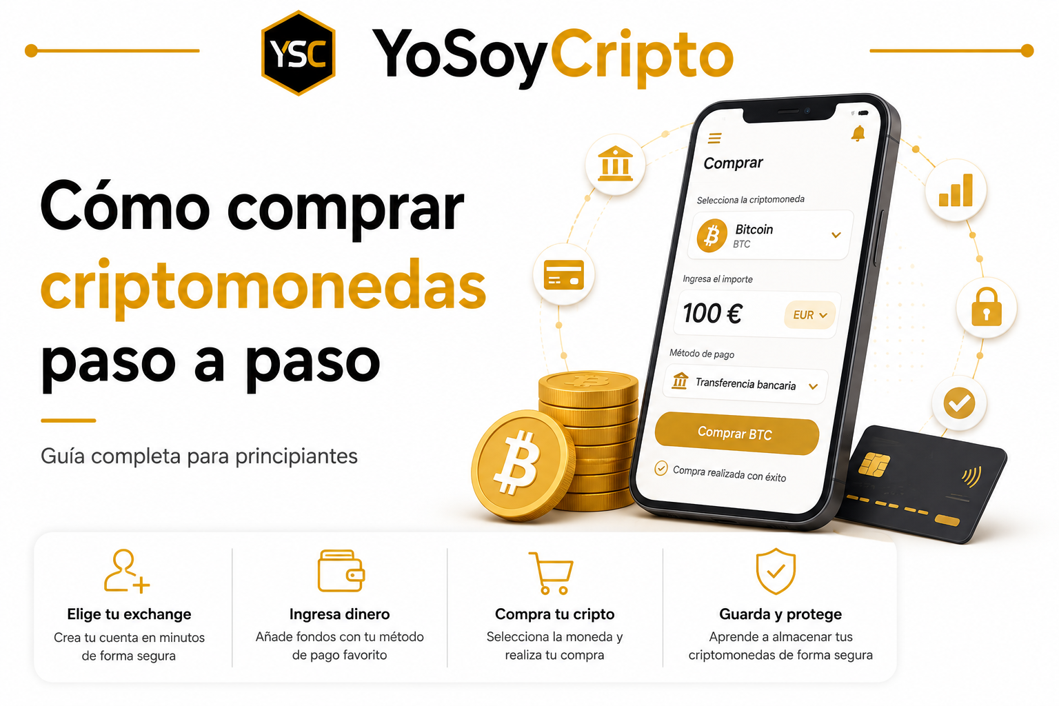 Cómo comprar criptomonedas paso a paso