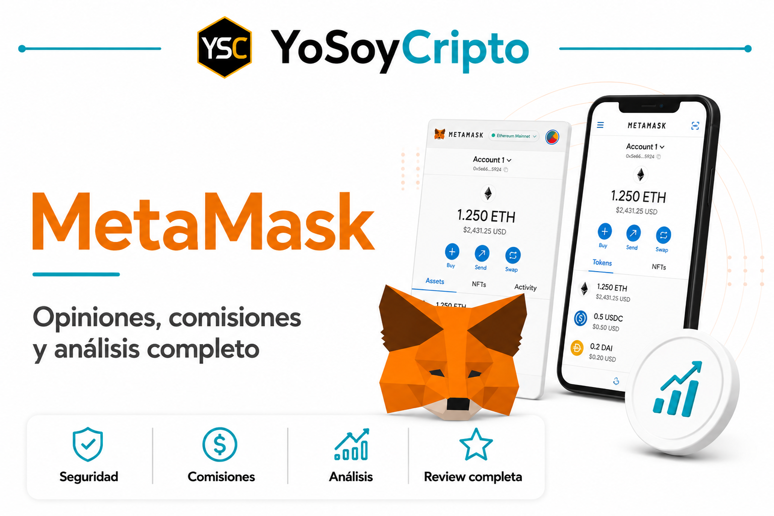 MetaMask: opiniones y análisis de wallet de criptomonedas