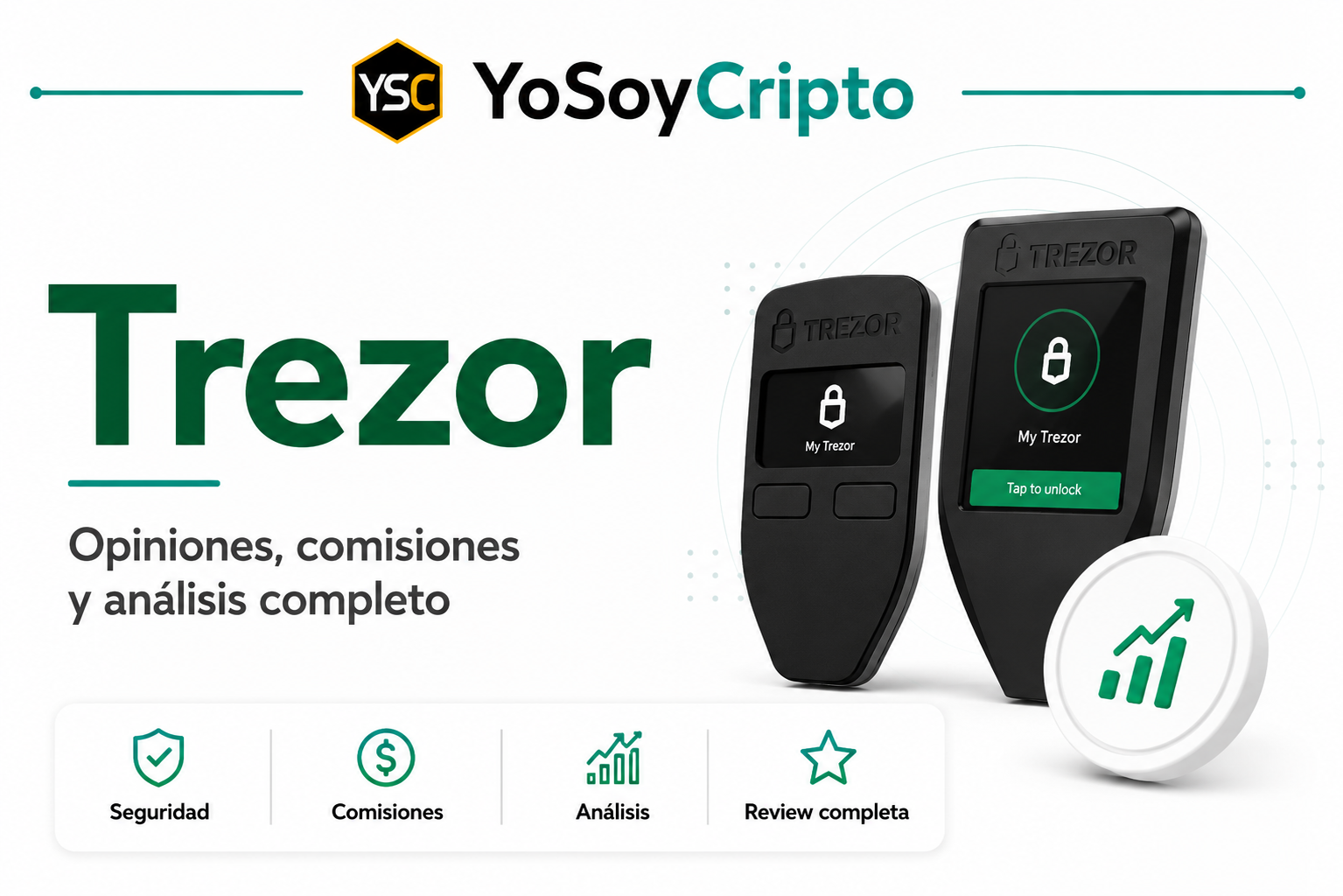 Trezor: opiniones y análisis de hardware wallet